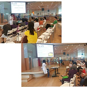 Health Talks 5th June 2016 at Ang Mo Kio Library